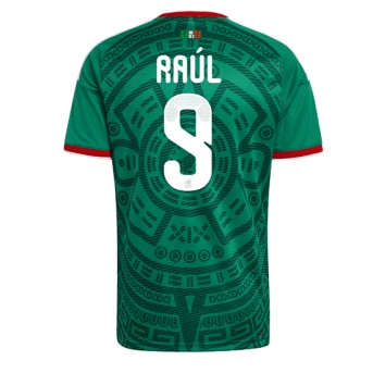 Billige Fotballdrakt Mexico Raul Jimenez #9 Replika Hjemmedrakt VM 2026 Kortermet